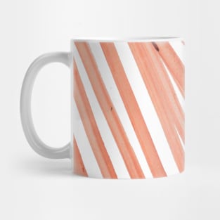 watercolor lines palm leaf 2 Mug